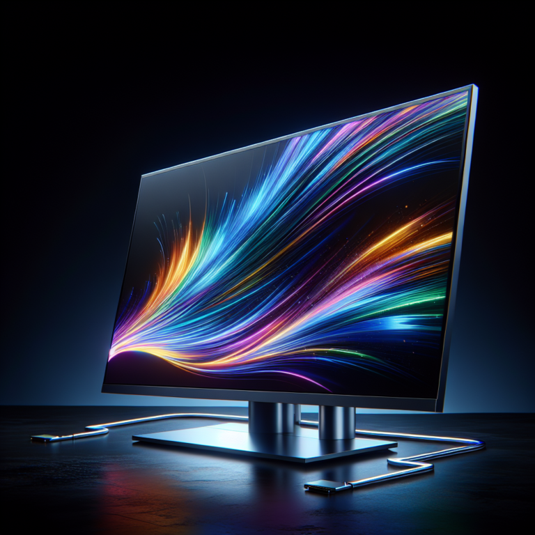 What is a detachable OLED monitor?