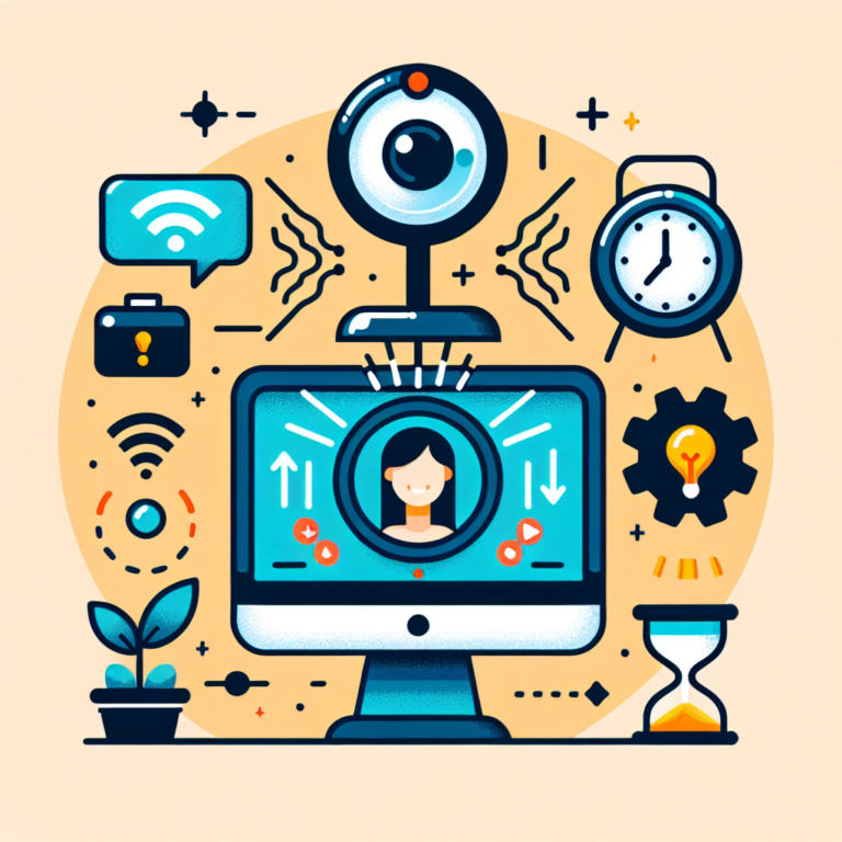 How do I reduce lag during video calls with my webcam?