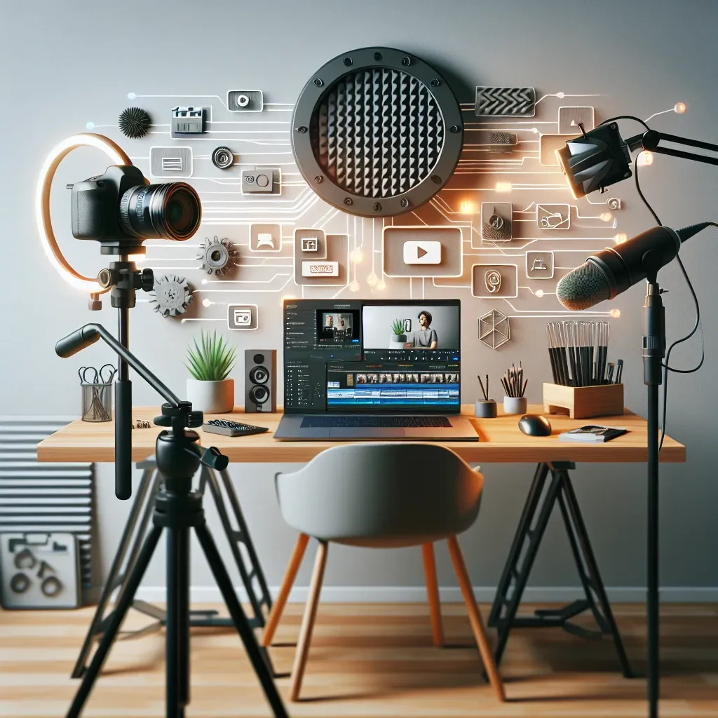 "Step-by-step guide on converting Zoom recordings into engaging video blogs, showcasing editing software and techniques for capturing audience interest"